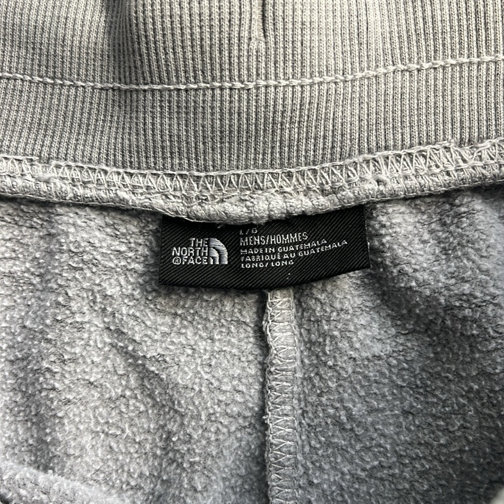 The North Face Light Gray Fleece Drawstring Shorts - Picture 9 of 9